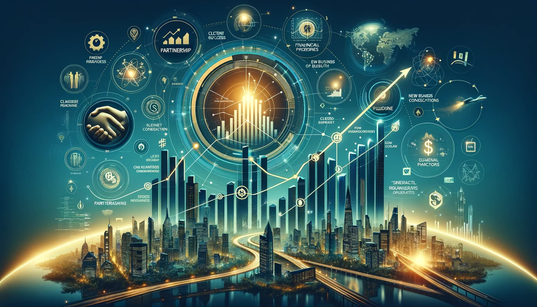 Chart of pipeline generated for clients in 2023